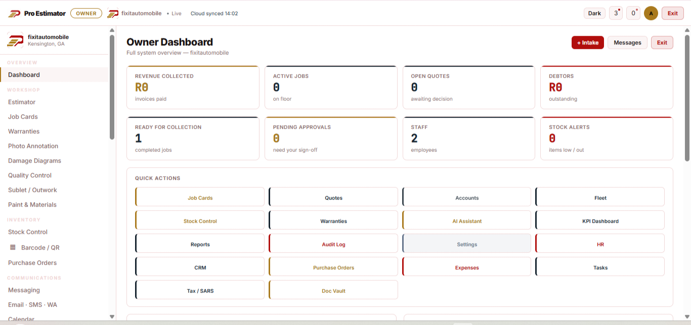 Pro Estimator preview 1 of 9